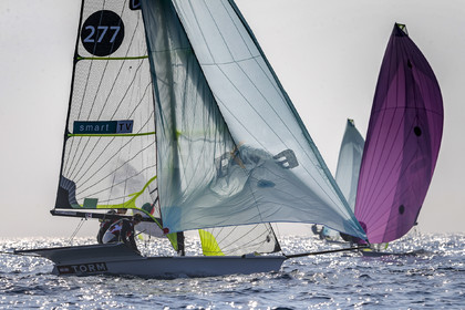 Marseilles France is hosting more than 200 sailors from 28 nations for the 2018 Junior Worl Championship of 49er, 49erFX and Nacra 17. Held from 28 august to 1st september 2018. © Pierick Jeannoutot