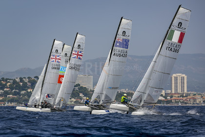 Marseille France is hosting more than 200 sailors from 28 nations for the 2018 Junior Worl Championship of 49er, 49erFX and Nacra 17. Held from 28 august to 1st september 2018. © Pierick Jeannoutot