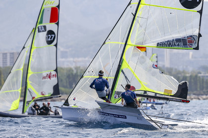Marseille France is hosting more than 200 sailors from 28 nations for the 2018 Junior Worl Championship of 49er, 49erFX and Nacra 17. Held from 28 august to 1st september 2018. © Pierick Jeannoutot