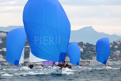 Les J80 sous spi