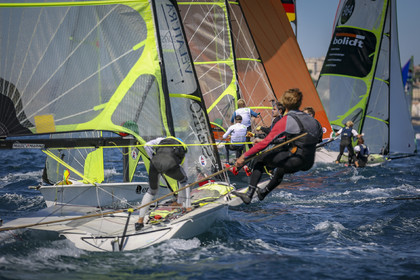 Marseilles France is hosting more than 200 sailors from 28 nations for the 2018 Junior Worl Championship of 49er, 49erFX and Nacra 17. Held from 28 august to 1st september 2018. © Pierick Jeannoutot