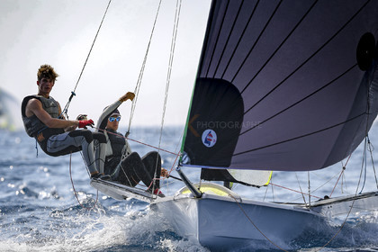 Marseilles France is hosting more than 200 sailors from 28 nations for the 2018 Junior Worl Championship of 49er, 49erFX and Nacra 17. Held from 28 august to 1st september 2018. © Pierick Jeannoutot