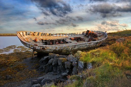 Epave sur Flatey island