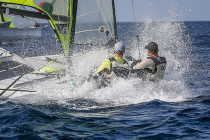 Marseille France is hosting more than 200 sailors from 28 nations for the 2018 Junior Worl Championship of 49er, 49erFX and Nacra 17. Held from 28 august to 1st september 2018. © Pierick Jeannoutot