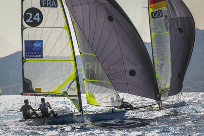 Marseille France is hosting more than 200 sailors from 28 nations for the 2018 Junior Worl Championship of 49er, 49erFX and Nacra 17. Held from 28 august to 1st september 2018. © Pierick Jeannoutot