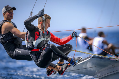 Marseilles France is hosting more than 200 sailors from 28 nations for the 2018 Junior Worl Championship of 49er, 49erFX and Nacra 17. Held from 28 august to 1st september 2018. © Pierick Jeannoutot