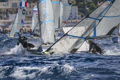 Marseille France is hosting more than 200 sailors from 28 nations for the 2018 Junior Worl Championship of 49er, 49erFX and Nacra 17. Held from 28 august to 1st september 2018. © Pierick Jeannoutot