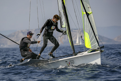 Marseilles France is hosting more than 200 sailors from 28 nations for the 2018 Junior Worl Championship of 49er, 49erFX and Nacra 17. Held from 28 august to 1st september 2018. © Pierick Jeannoutot