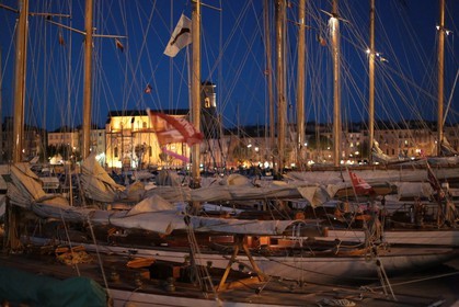 Les bateaux à quai