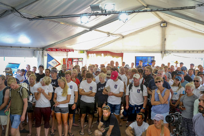 Marseilles France is hosting more than 200 sailors from 28 nations for the 2018 Junior Worl Championship of 49er, 49erFX and Nacra 17. Held from 28 august to 1st september 2018. © Pierick Jeannoutot