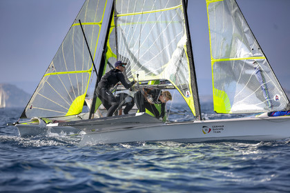 Marseilles France is hosting more than 200 sailors from 28 nations for the 2018 Junior Worl Championship of 49er, 49erFX and Nacra 17. Held from 28 august to 1st september 2018. © Pierick Jeannoutot