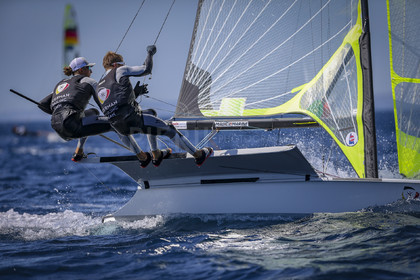 Marseilles France is hosting more than 200 sailors from 28 nations for the 2018 Junior Worl Championship of 49er, 49erFX and Nacra 17. Held from 28 august to 1st september 2018. © Pierick Jeannoutot