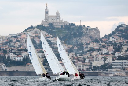 Les J80 sous la Bonne Mère