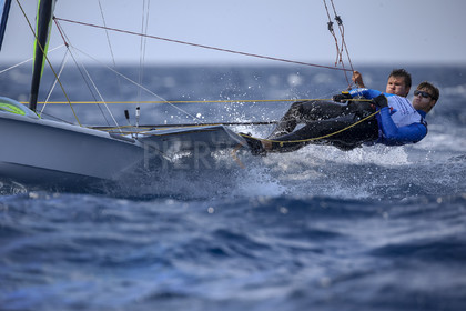 Marseille France is hosting more than 200 sailors from 28 nations for the 2018 Junior Worl Championship of 49er, 49erFX and Nacra 17. Held from 28 august to 1st september 2018. © Pierick Jeannoutot