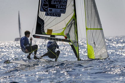Marseilles France is hosting more than 200 sailors from 28 nations for the 2018 Junior Worl Championship of 49er, 49erFX and Nacra 17. Held from 28 august to 1st september 2018. © Pierick Jeannoutot