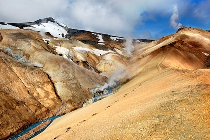 Solfatare vers Kjölur