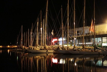 Les bateaux à quai
