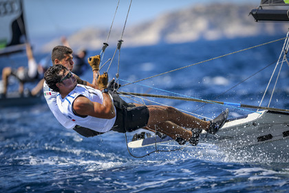Marseilles France is hosting more than 200 sailors from 28 nations for the 2018 Junior Worl Championship of 49er, 49erFX and Nacra 17. Held from 28 august to 1st september 2018. © Pierick Jeannoutot