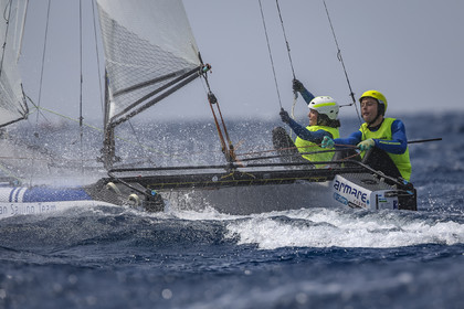 Marseille France is hosting more than 200 sailors from 28 nations for the 2018 Junior Worl Championship of 49er, 49erFX and Nacra 17. Held from 28 august to 1st september 2018. © Pierick Jeannoutot