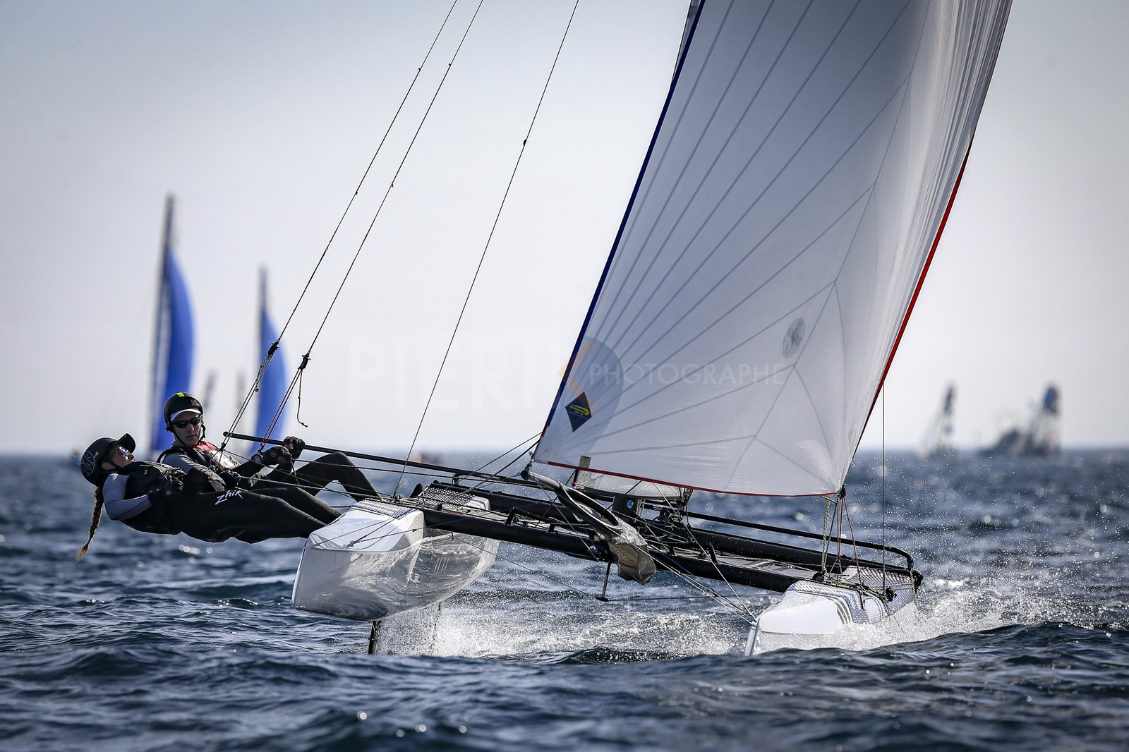 Marseilles France is hosting more than 200 sailors from 28 nations for the 2018 Junior Worl Championship of 49er, 49erFX and Nacra 17. Held from 28 august to 1st september 2018. © Pierick Jeannoutot