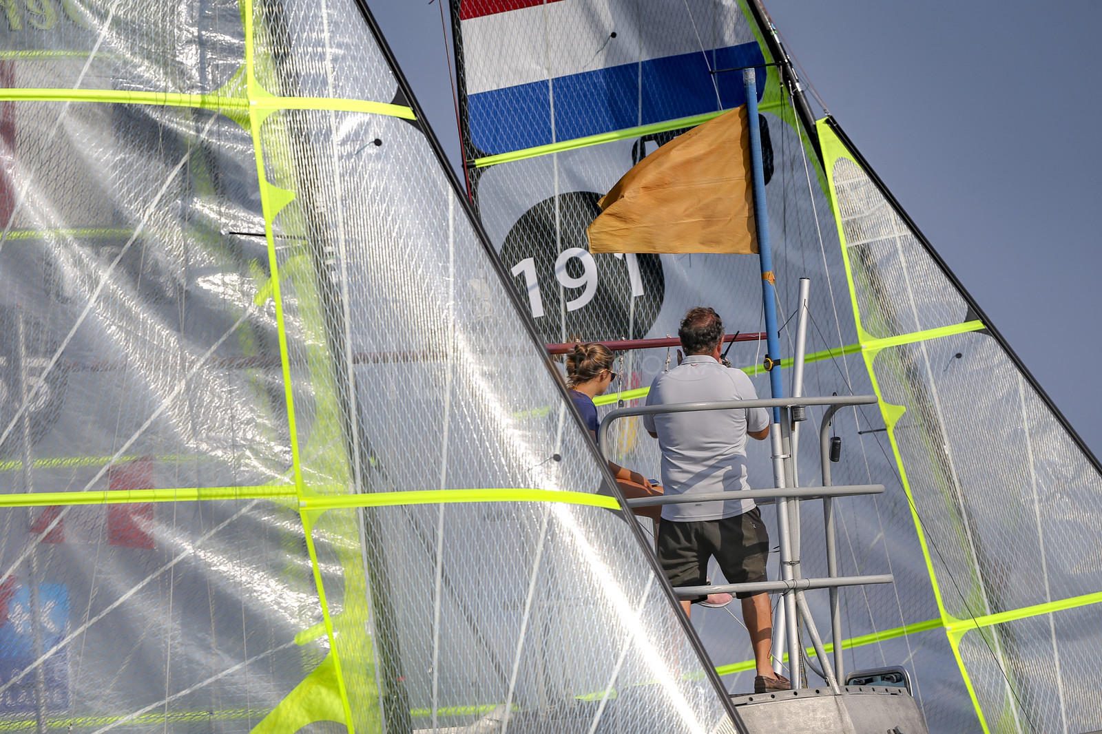 Marseilles France is hosting more than 200 sailors from 28 nations for the 2018 Junior Worl Championship of 49er, 49erFX and Nacra 17. Held from 28 august to 1st september 2018. © Pierick Jeannoutot