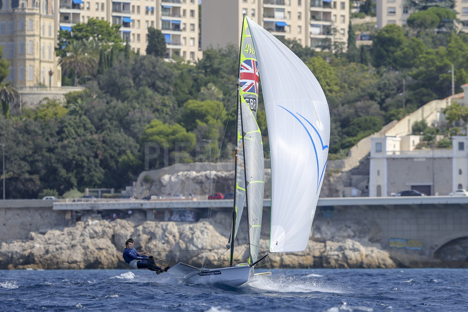 Marseille France is hosting more than 200 sailors from 28 nations for the 2018 Junior Worl Championship of 49er, 49erFX and Nacra 17. Held from 28 august to 1st september 2018. © Pierick Jeannoutot