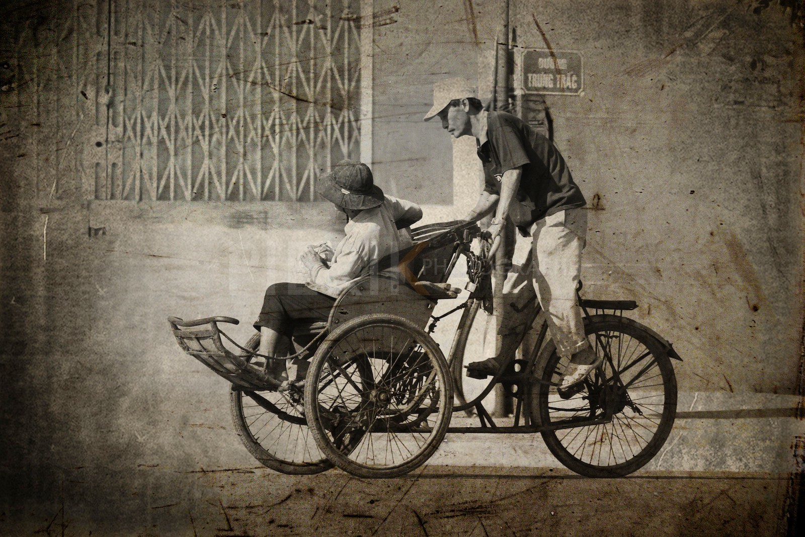 Vélo taxi à Phan Thiet