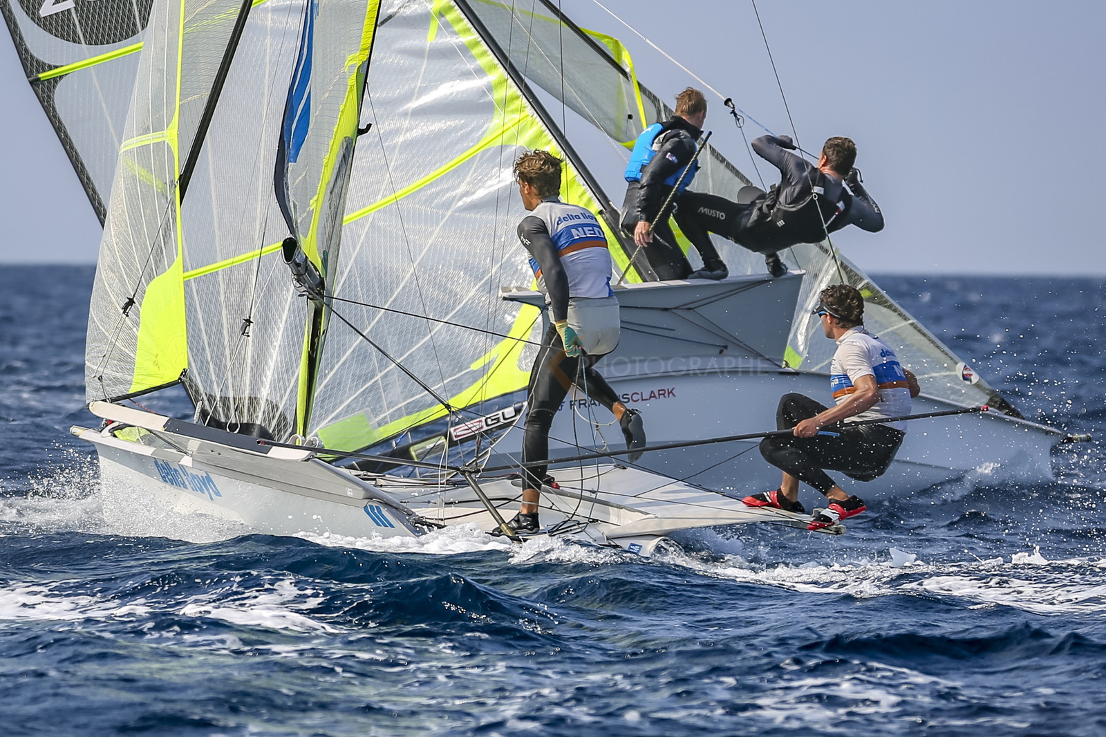 Marseille France is hosting more than 200 sailors from 28 nations for the 2018 Junior Worl Championship of 49er, 49erFX and Nacra 17. Held from 28 august to 1st september 2018. © Pierick Jeannoutot