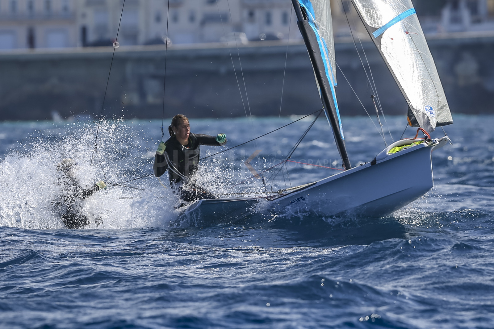 Marseille France is hosting more than 200 sailors from 28 nations for the 2018 Junior Worl Championship of 49er, 49erFX and Nacra 17. Held from 28 august to 1st september 2018. © Pierick Jeannoutot