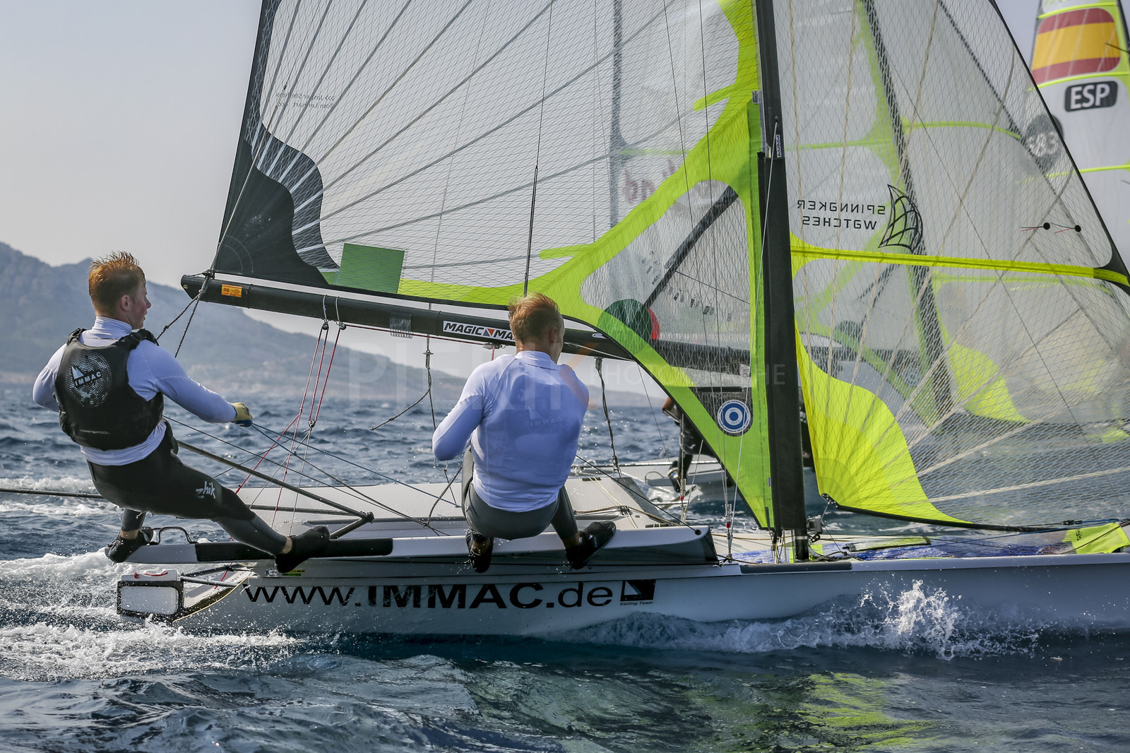 Marseille France is hosting more than 200 sailors from 28 nations for the 2018 Junior Worl Championship of 49er, 49erFX and Nacra 17. Held from 28 august to 1st september 2018. © Pierick Jeannoutot