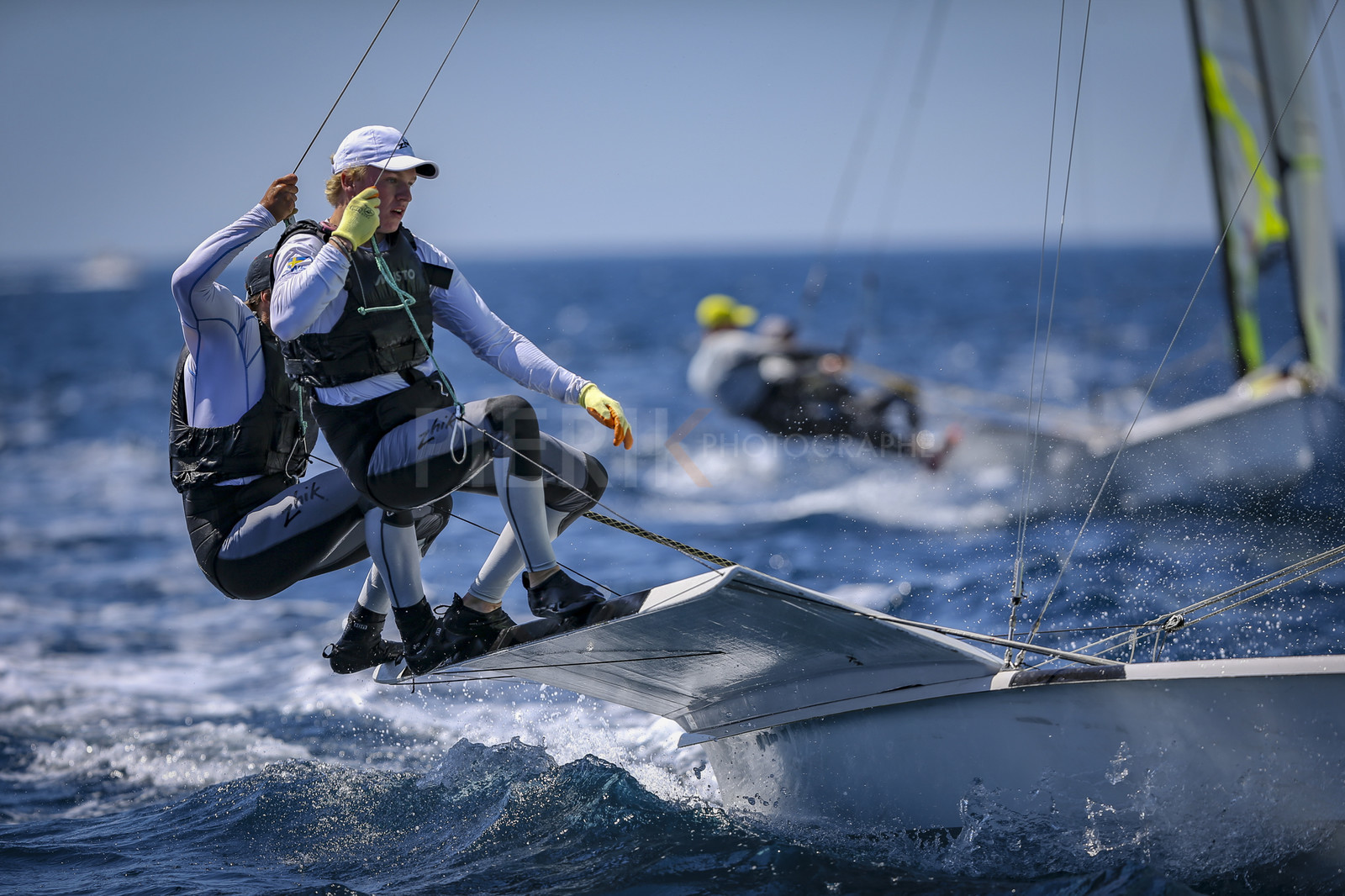 Marseilles France is hosting more than 200 sailors from 28 nations for the 2018 Junior Worl Championship of 49er, 49erFX and Nacra 17. Held from 28 august to 1st september 2018. © Pierick Jeannoutot