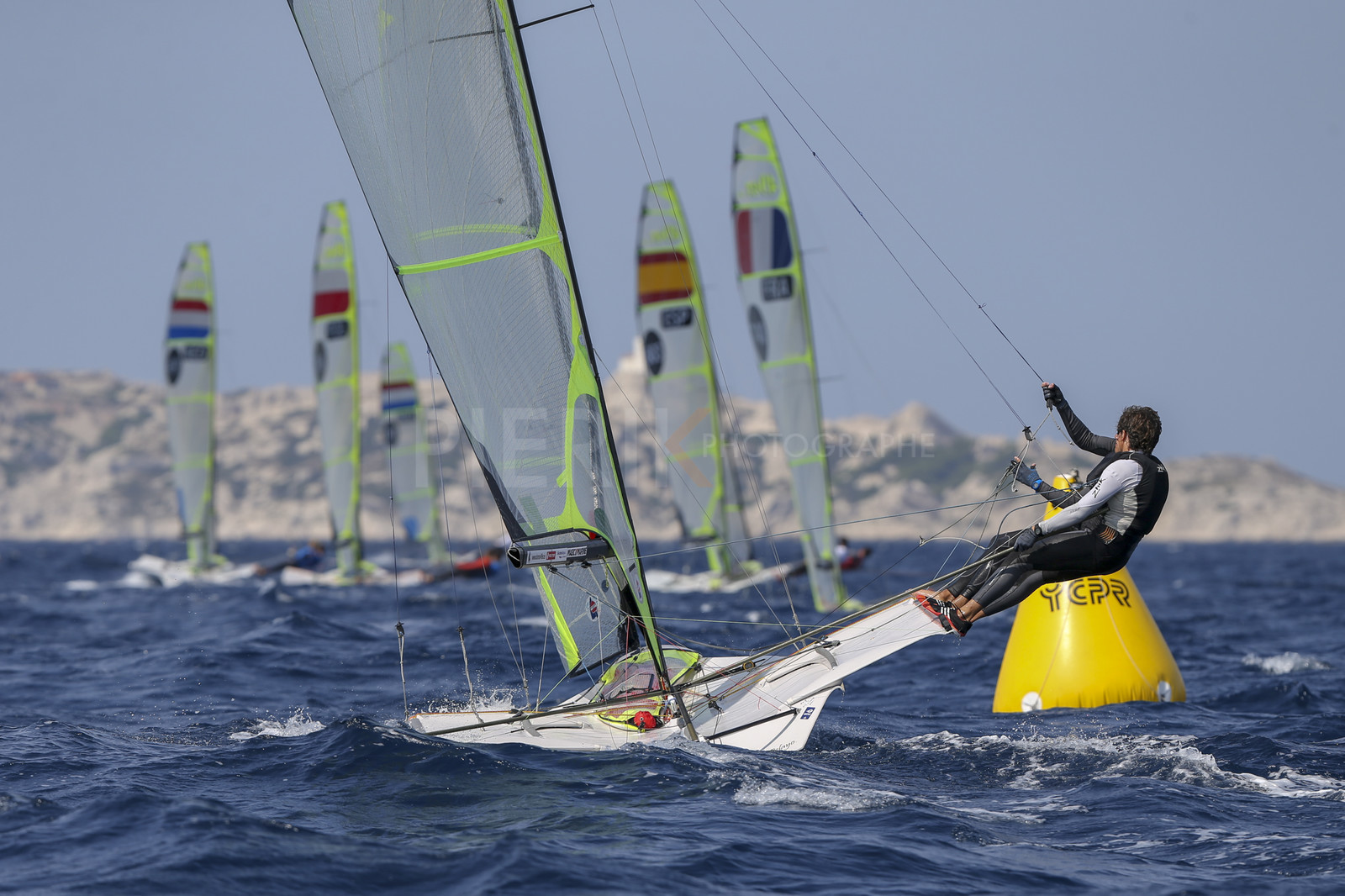Marseille France is hosting more than 200 sailors from 28 nations for the 2018 Junior Worl Championship of 49er, 49erFX and Nacra 17. Held from 28 august to 1st september 2018. © Pierick Jeannoutot