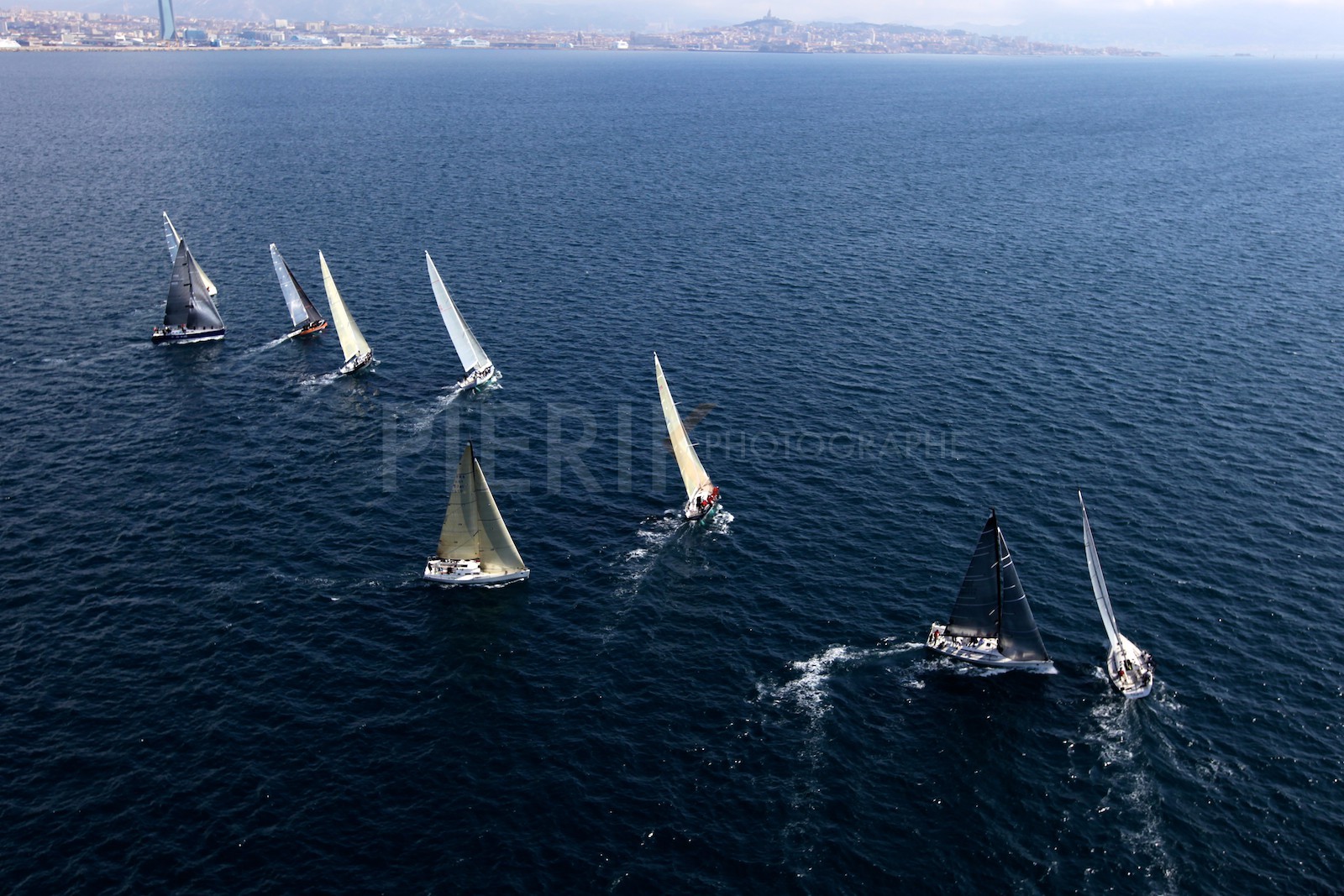 Départ des IRC en rade Nord de Marseille