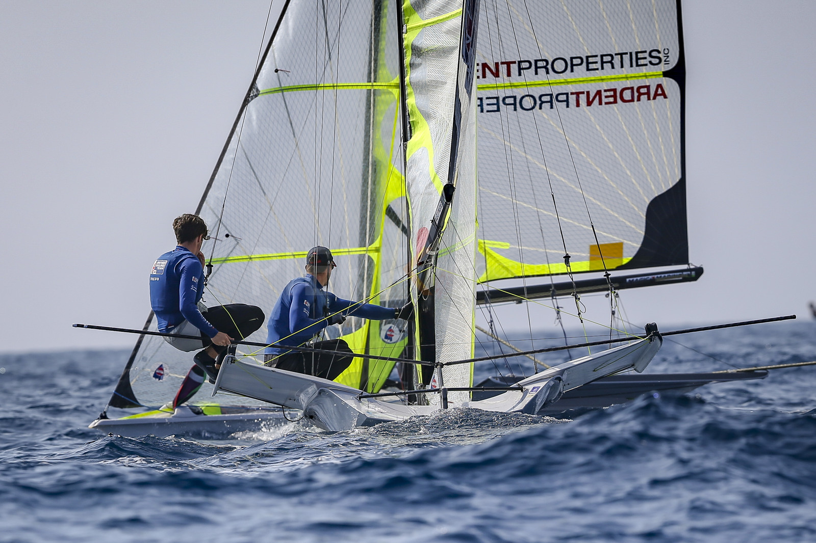 Marseilles France is hosting more than 200 sailors from 28 nations for the 2018 Junior Worl Championship of 49er, 49erFX and Nacra 17. Held from 28 august to 1st september 2018. © Pierick Jeannoutot