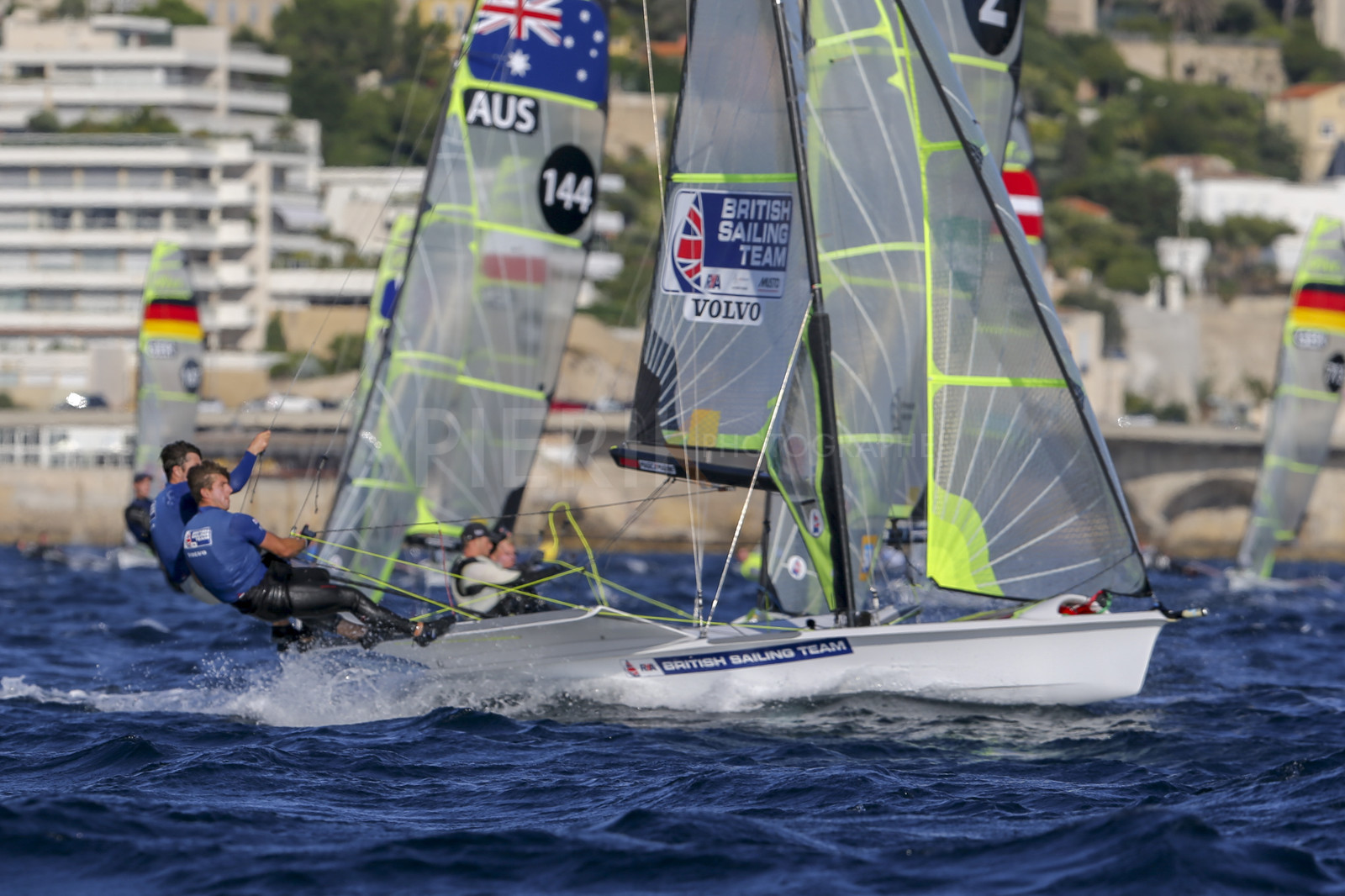 Marseille France is hosting more than 200 sailors from 28 nations for the 2018 Junior Worl Championship of 49er, 49erFX and Nacra 17. Held from 28 august to 1st september 2018. © Pierick Jeannoutot