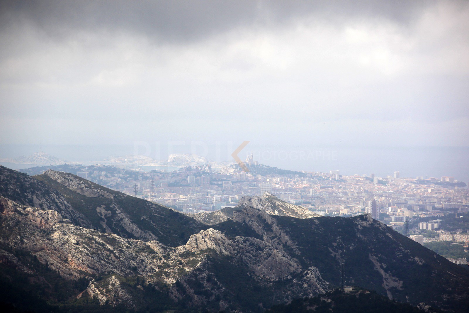 Vue sur la ville de Marseille
