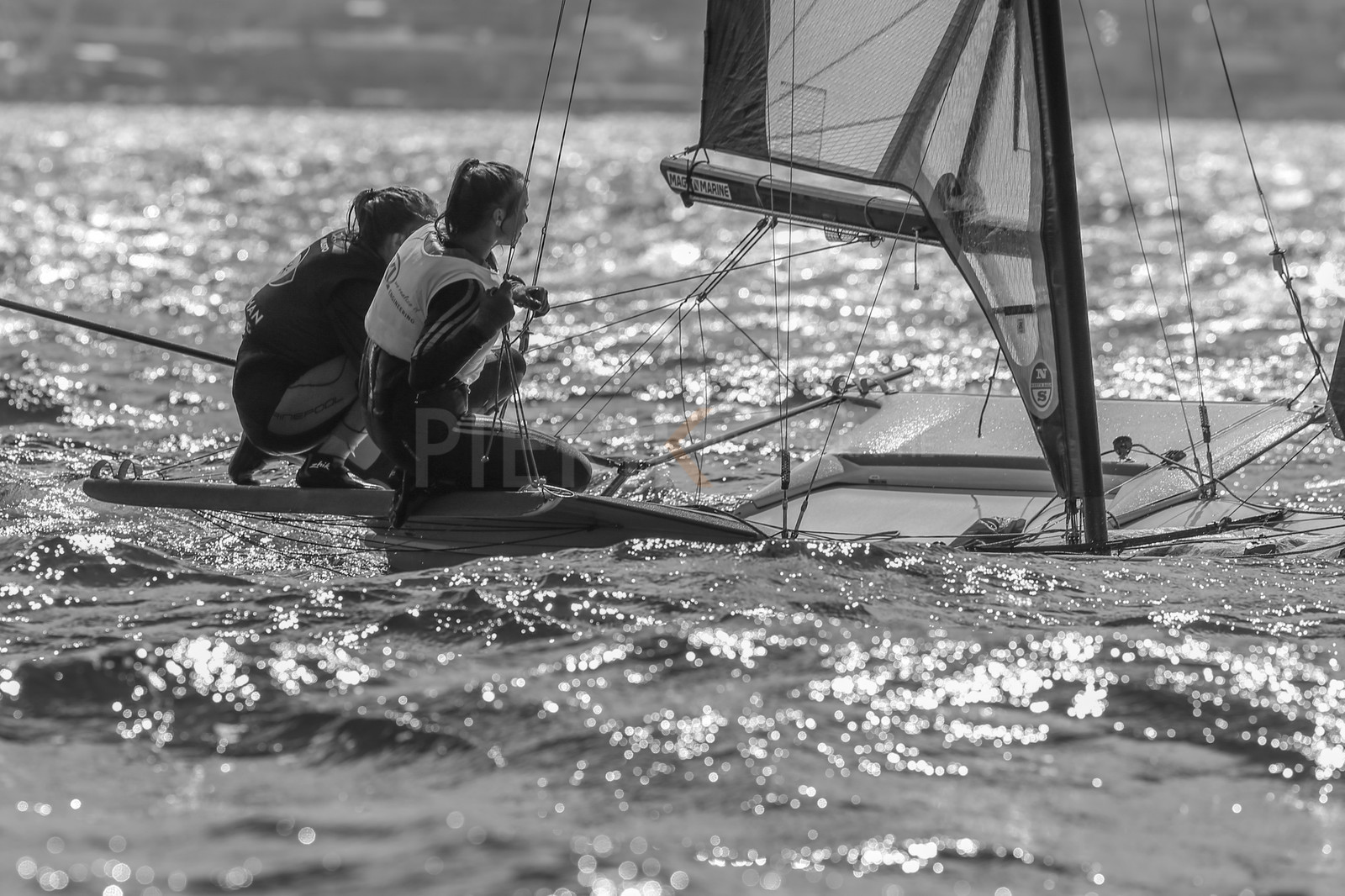 Marseille France is hosting more than 200 sailors from 28 nations for the 2018 Junior Worl Championship of 49er, 49erFX and Nacra 17. Held from 28 august to 1st september 2018. © Pierick Jeannoutot