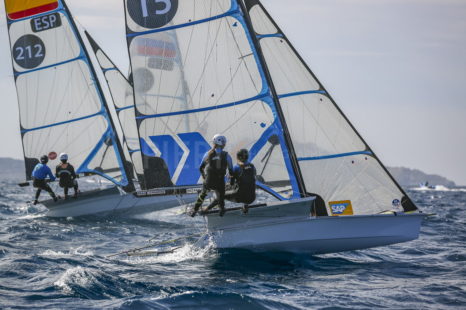 Marseille France is hosting more than 200 sailors from 28 nations for the 2018 Junior Worl Championship of 49er, 49erFX and Nacra 17. Held from 28 august to 1st september 2018. © Pierick Jeannoutot