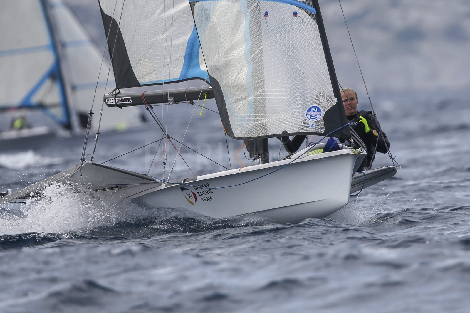 Marseille France is hosting more than 200 sailors from 28 nations for the 2018 Junior Worl Championship of 49er, 49erFX and Nacra 17. Held from 28 august to 1st september 2018. © Pierick Jeannoutot