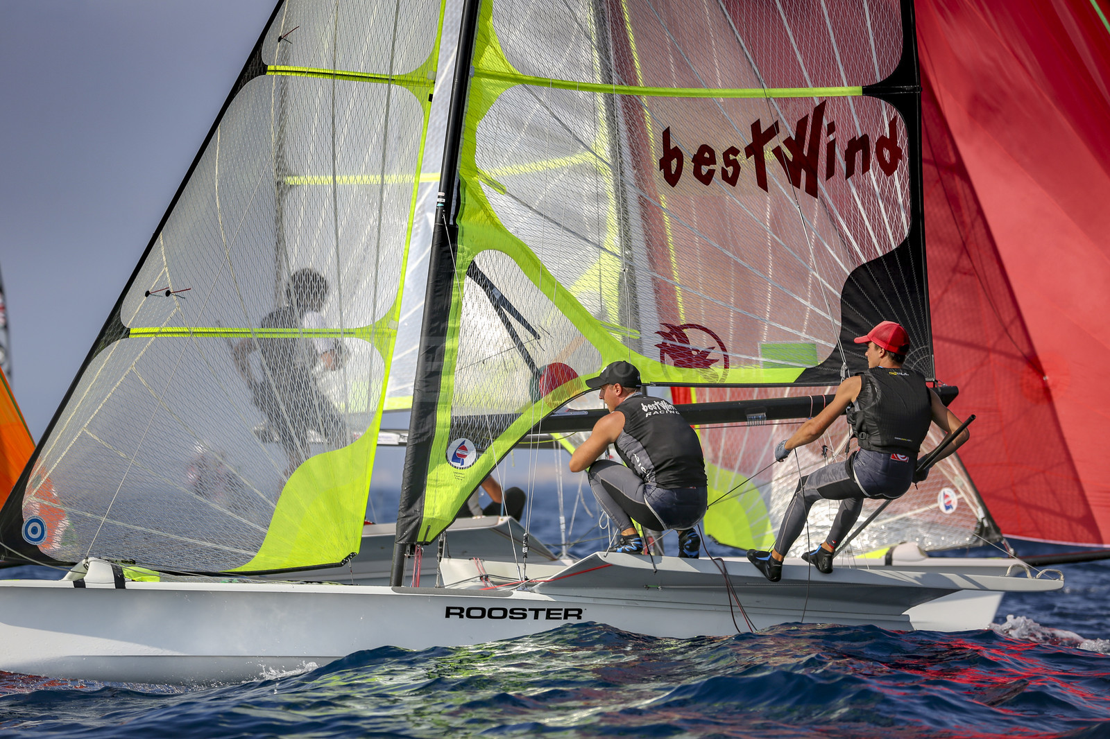 Marseilles France is hosting more than 200 sailors from 28 nations for the 2018 Junior Worl Championship of 49er, 49erFX and Nacra 17. Held from 28 august to 1st september 2018. © Pierick Jeannoutot