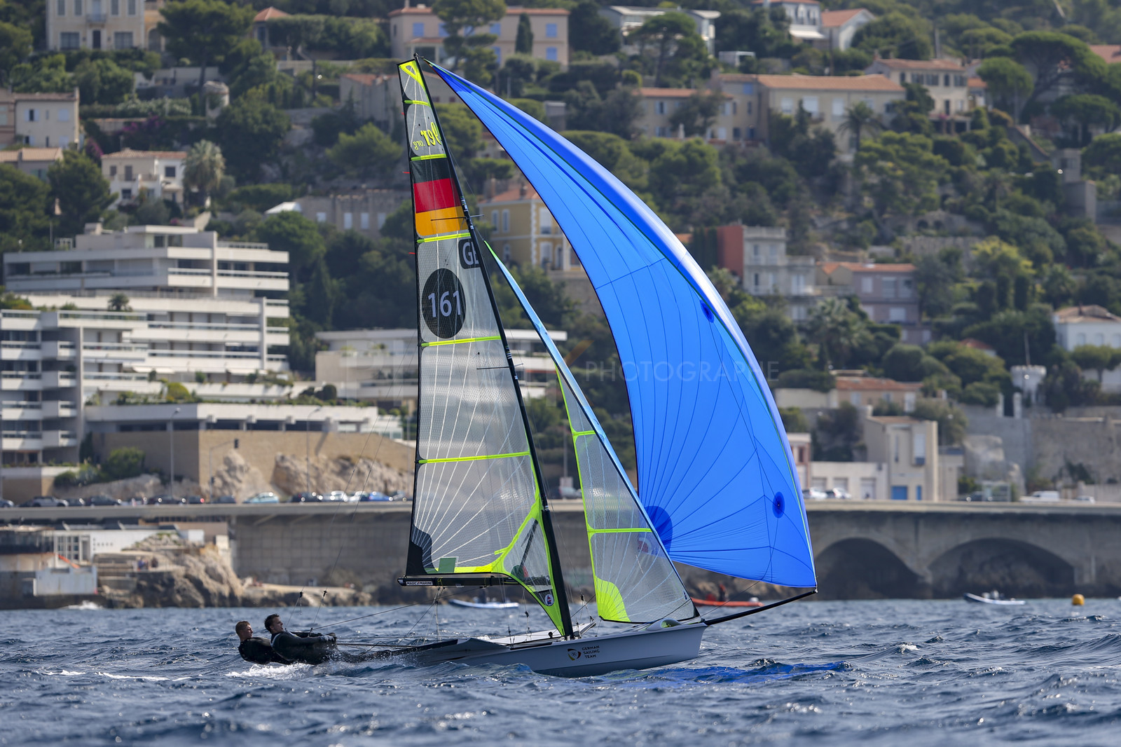 Marseille France is hosting more than 200 sailors from 28 nations for the 2018 Junior Worl Championship of 49er, 49erFX and Nacra 17. Held from 28 august to 1st september 2018. © Pierick Jeannoutot
