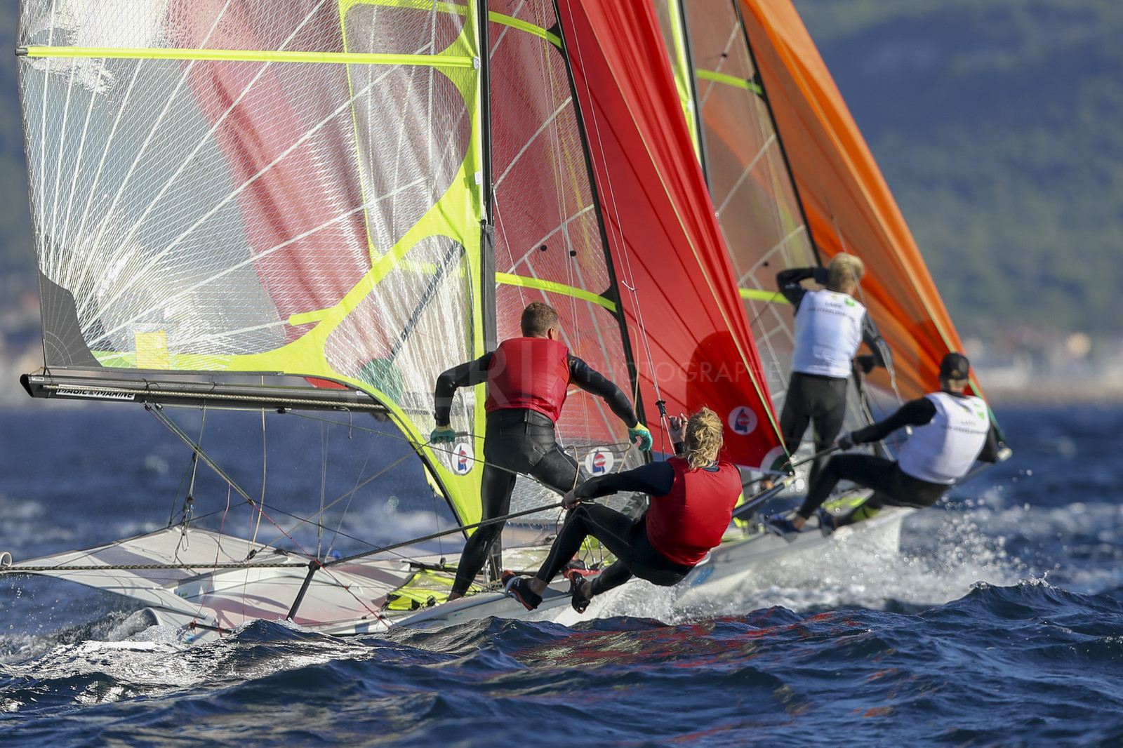Marseille France is hosting more than 200 sailors from 28 nations for the 2018 Junior Worl Championship of 49er, 49erFX and Nacra 17. Held from 28 august to 1st september 2018. © Pierick Jeannoutot