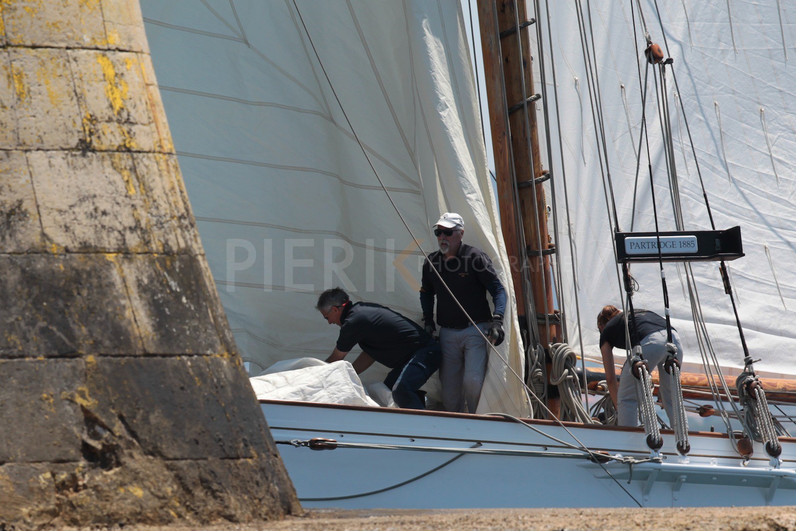 Manœuvre à bord de Partridge