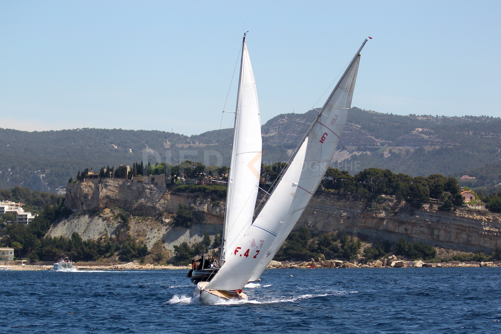 Fissa devant Aigue Blu