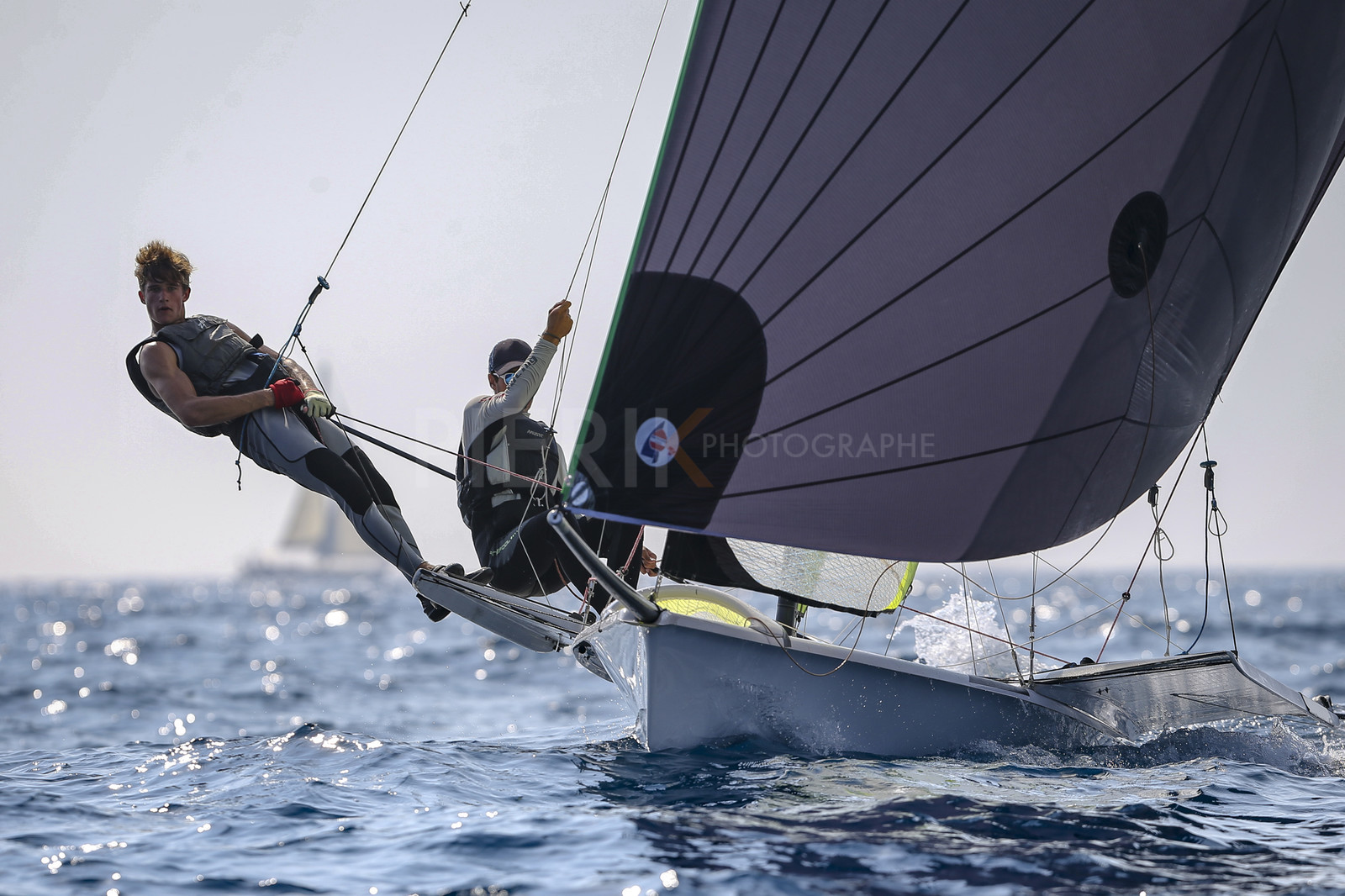 Marseilles France is hosting more than 200 sailors from 28 nations for the 2018 Junior Worl Championship of 49er, 49erFX and Nacra 17. Held from 28 august to 1st september 2018. © Pierick Jeannoutot