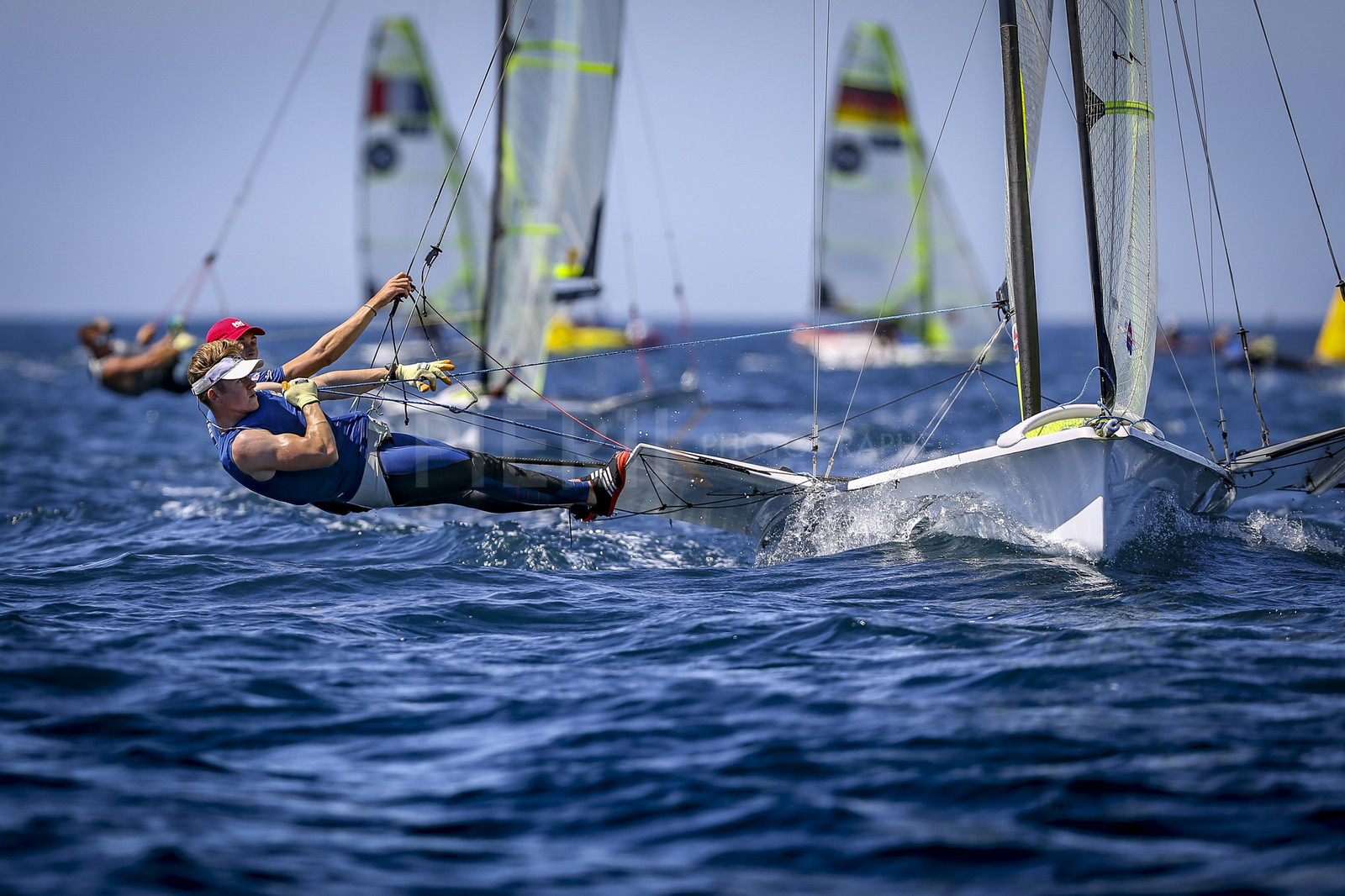 Marseilles France is hosting more than 200 sailors from 28 nations for the 2018 Junior Worl Championship of 49er, 49erFX and Nacra 17. Held from 28 august to 1st september 2018. © Pierick Jeannoutot