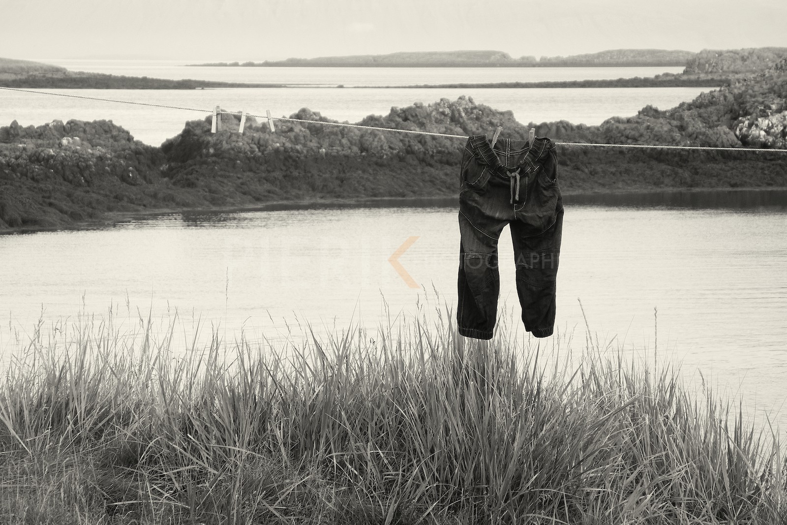 Etandage sur Flatey Island