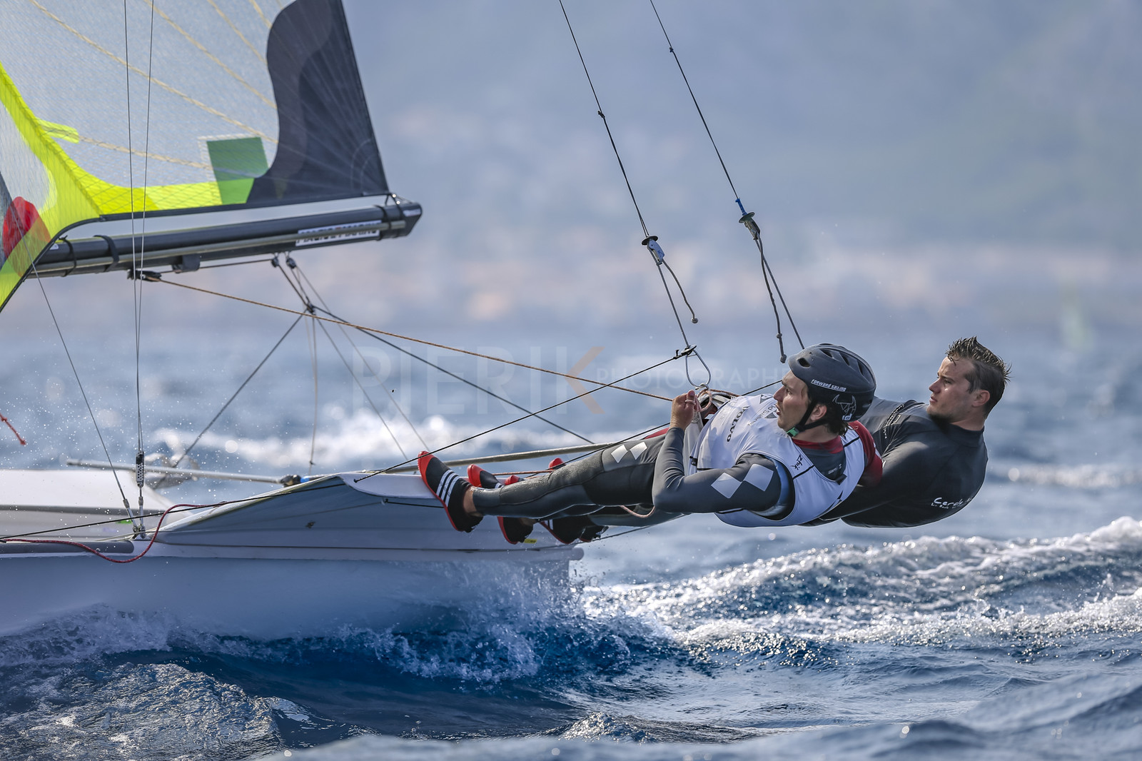 Marseille France is hosting more than 200 sailors from 28 nations for the 2018 Junior Worl Championship of 49er, 49erFX and Nacra 17. Held from 28 august to 1st september 2018. © Pierick Jeannoutot