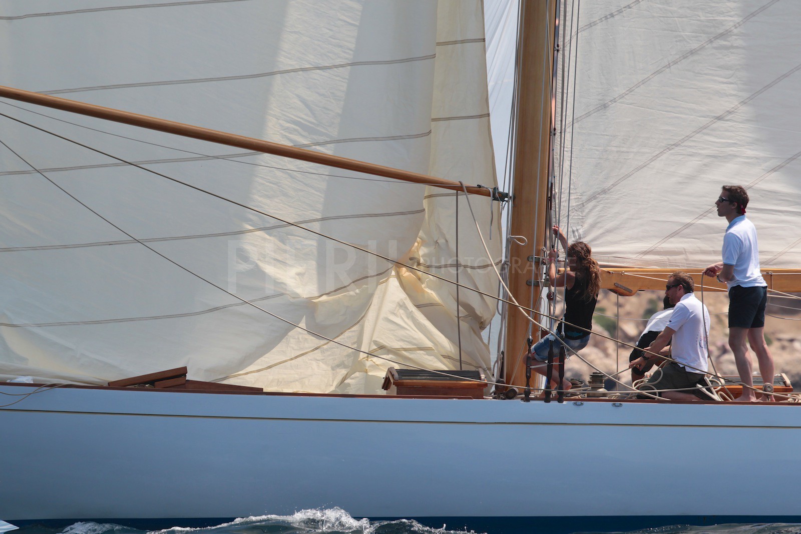 Manœuvre à bord d'Irène VIII