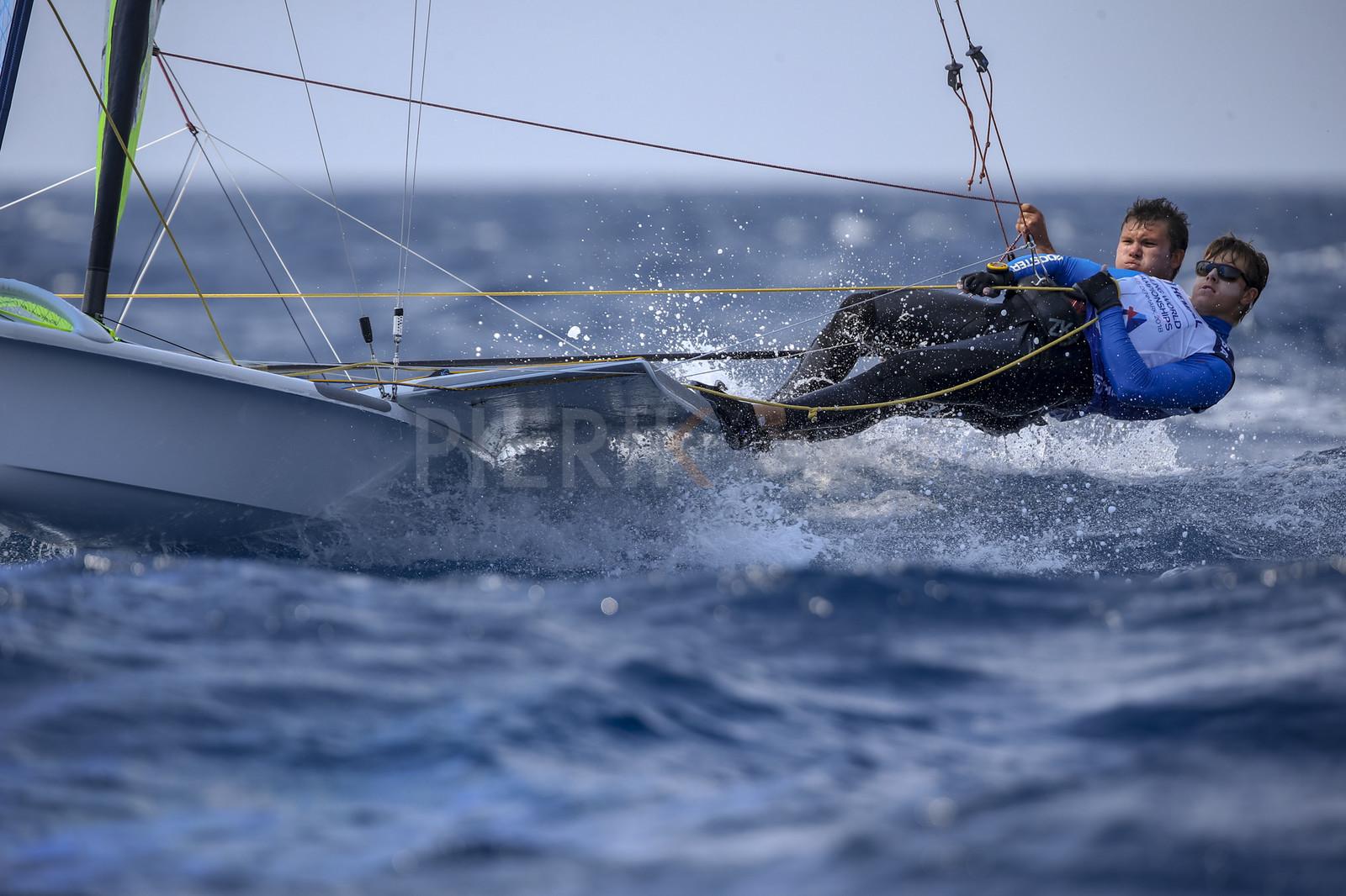 Marseille France is hosting more than 200 sailors from 28 nations for the 2018 Junior Worl Championship of 49er, 49erFX and Nacra 17. Held from 28 august to 1st september 2018. © Pierick Jeannoutot
